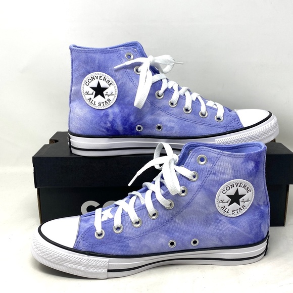 Converse Chuck Taylor High Top Shoe Ultraviolet Canvas Men Size Sneakers A04961F - Picture 5 of 10